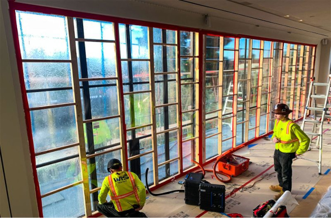 Water Column Testing Windows Water Intrusion Testing and Control, Charlotte | SCG Glass
